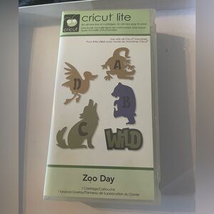 Cricut lite cartridge Zoo Day.